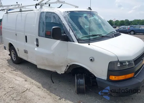 2020 Chevrolet Express Cargo Rwd 3500 Regular Wheelbase Wt из США, поврежденный, VIN 1GCZGGFG5L1170272